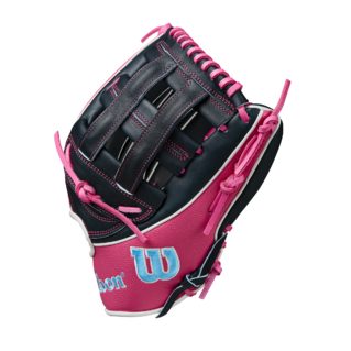 Wilson A2K 1750SS Navy/Flamingo 12.50" Baseball Glove WBW103291