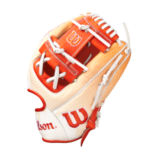 Wilson 2025 June GOTM A2000 1975 Creamsicle 11.75" Baseball Glove: WBW103481