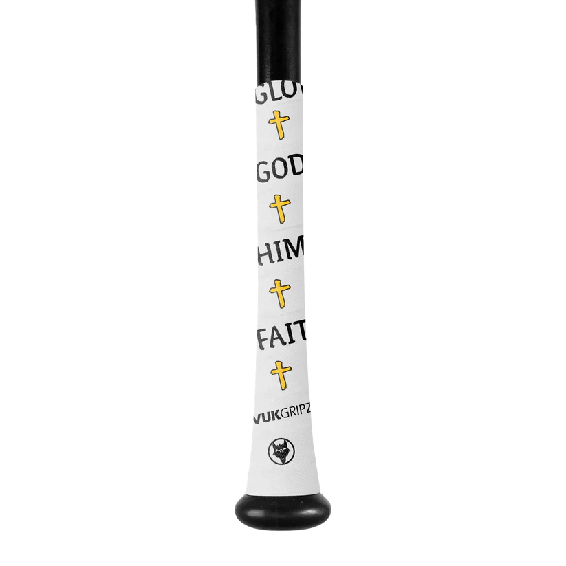 VukGripz - Faith Crosses Bat Grip Tape