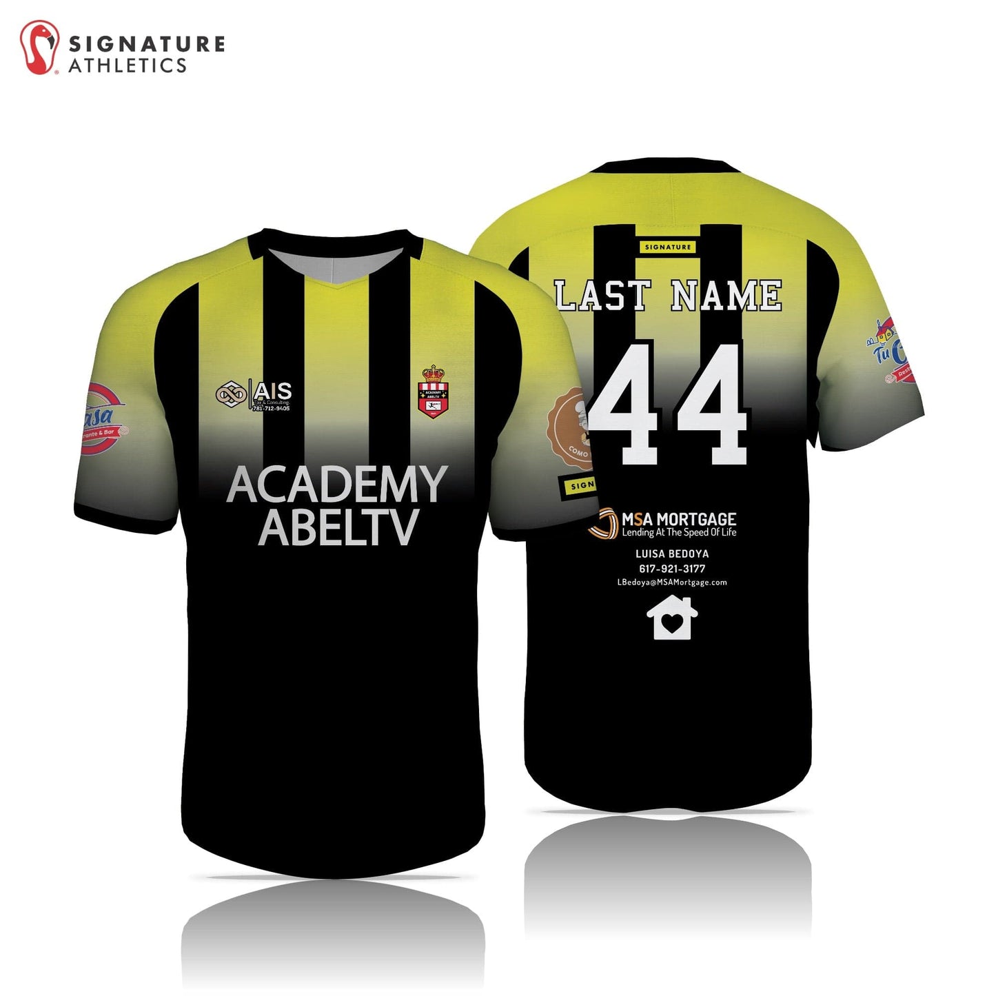 Academy AbelTV Men's 4 Piece Player Package Signature Lacrosse
