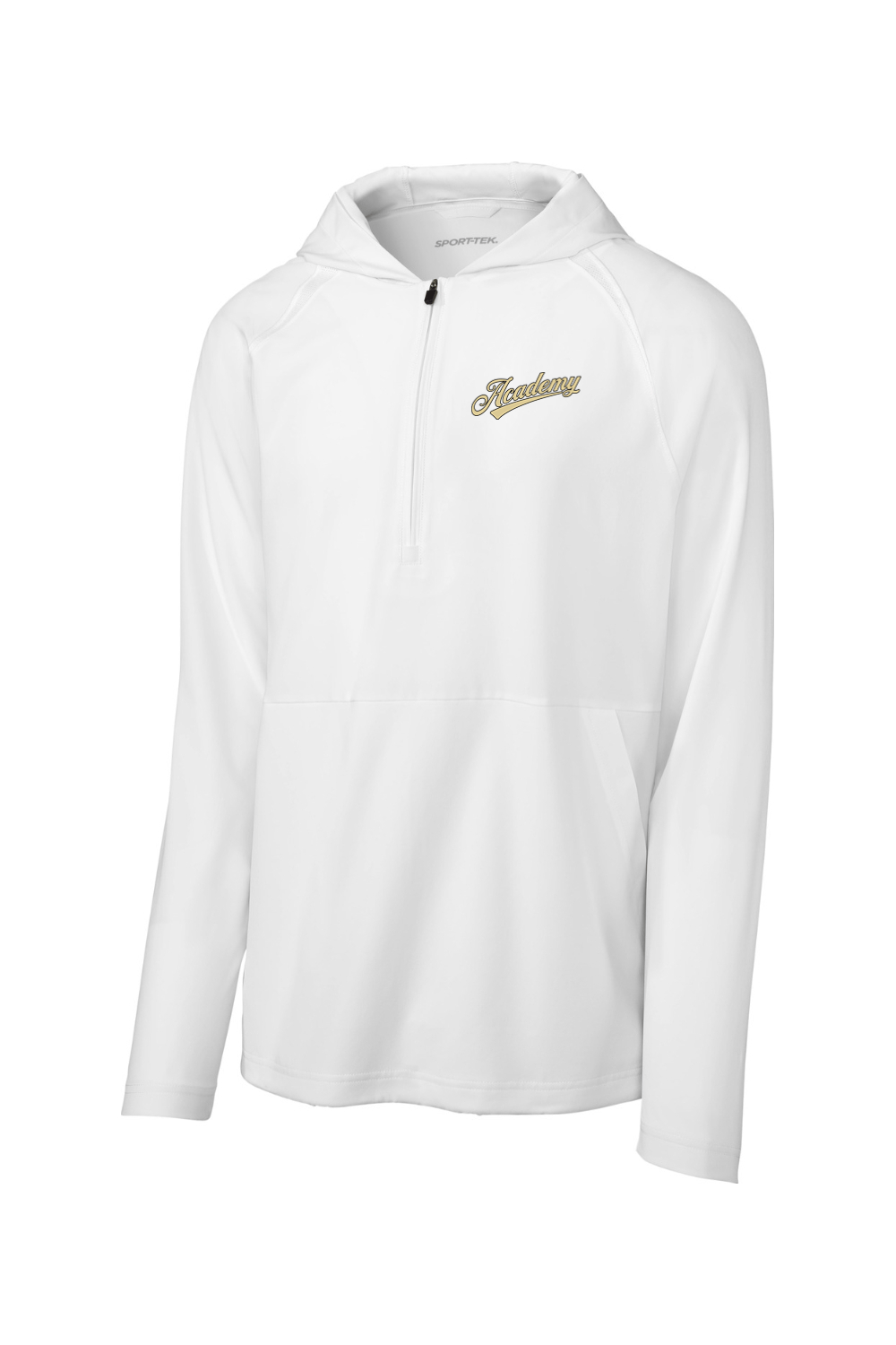 Academy Baseball Sport-Tek Repeat 1/2-Zip Long Sleeve Hooded Jacket Signature Lacrosse
