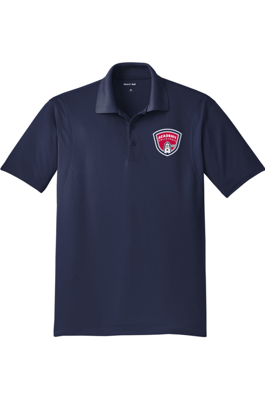 Academy Volleyball Adult Embroidered Athletic Polo Signature Lacrosse
