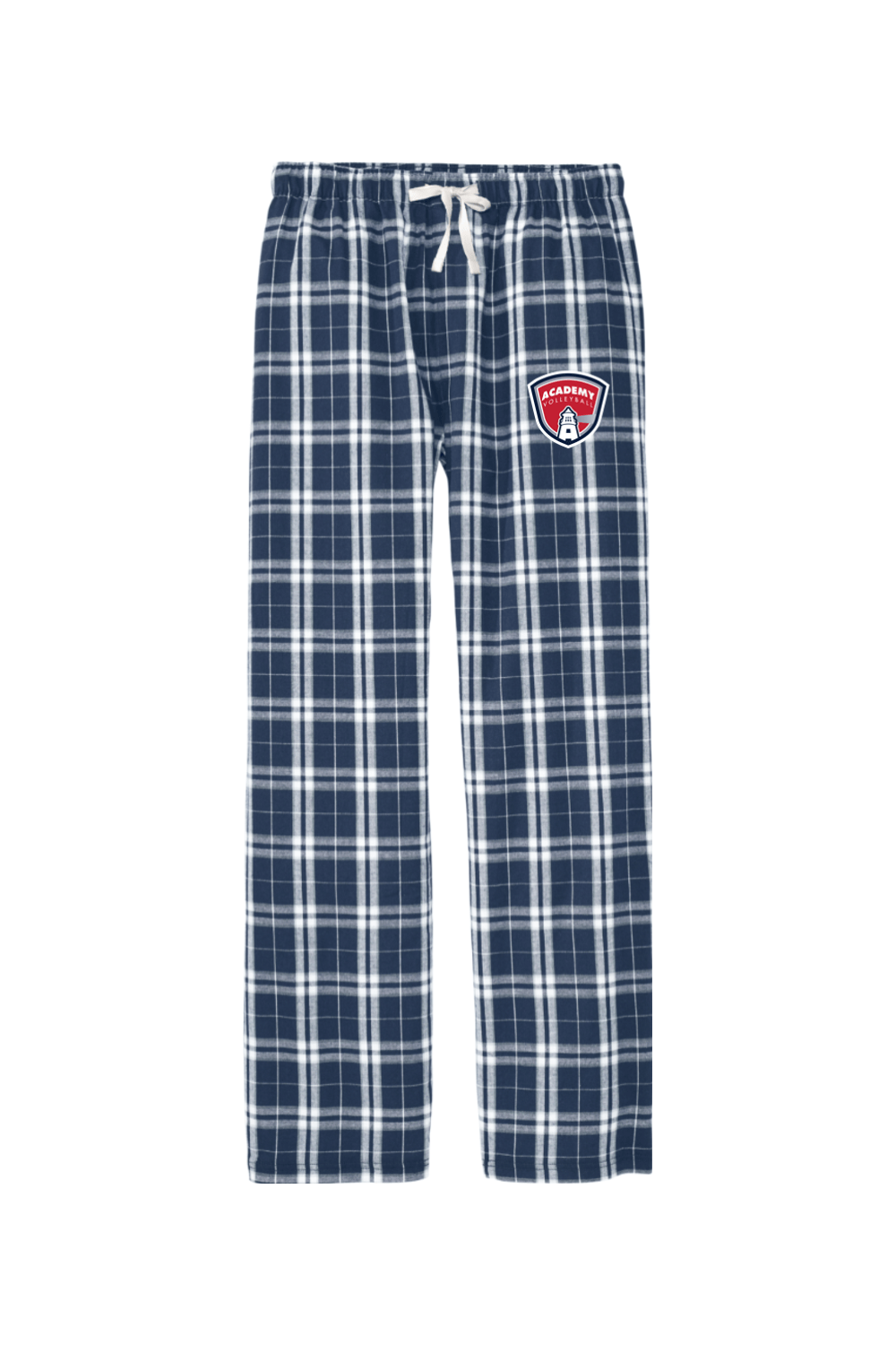 Academy Volleyball Adult Men's Flannel Plaid Pants Signature Lacrosse