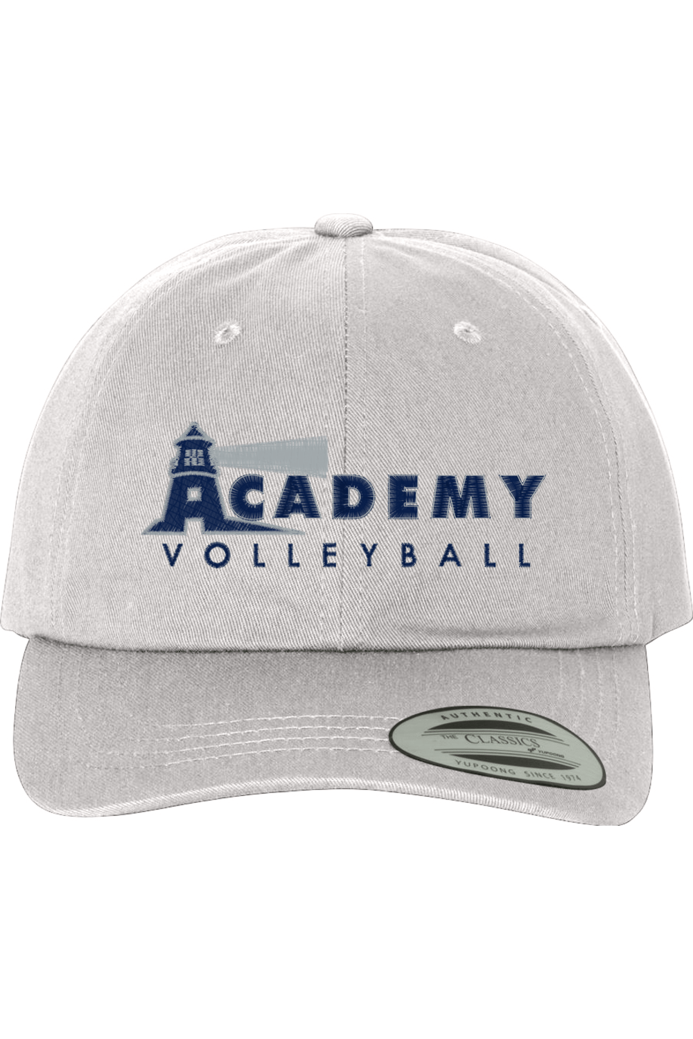 Academy Volleyball Embroidered Dad Hat Signature Lacrosse