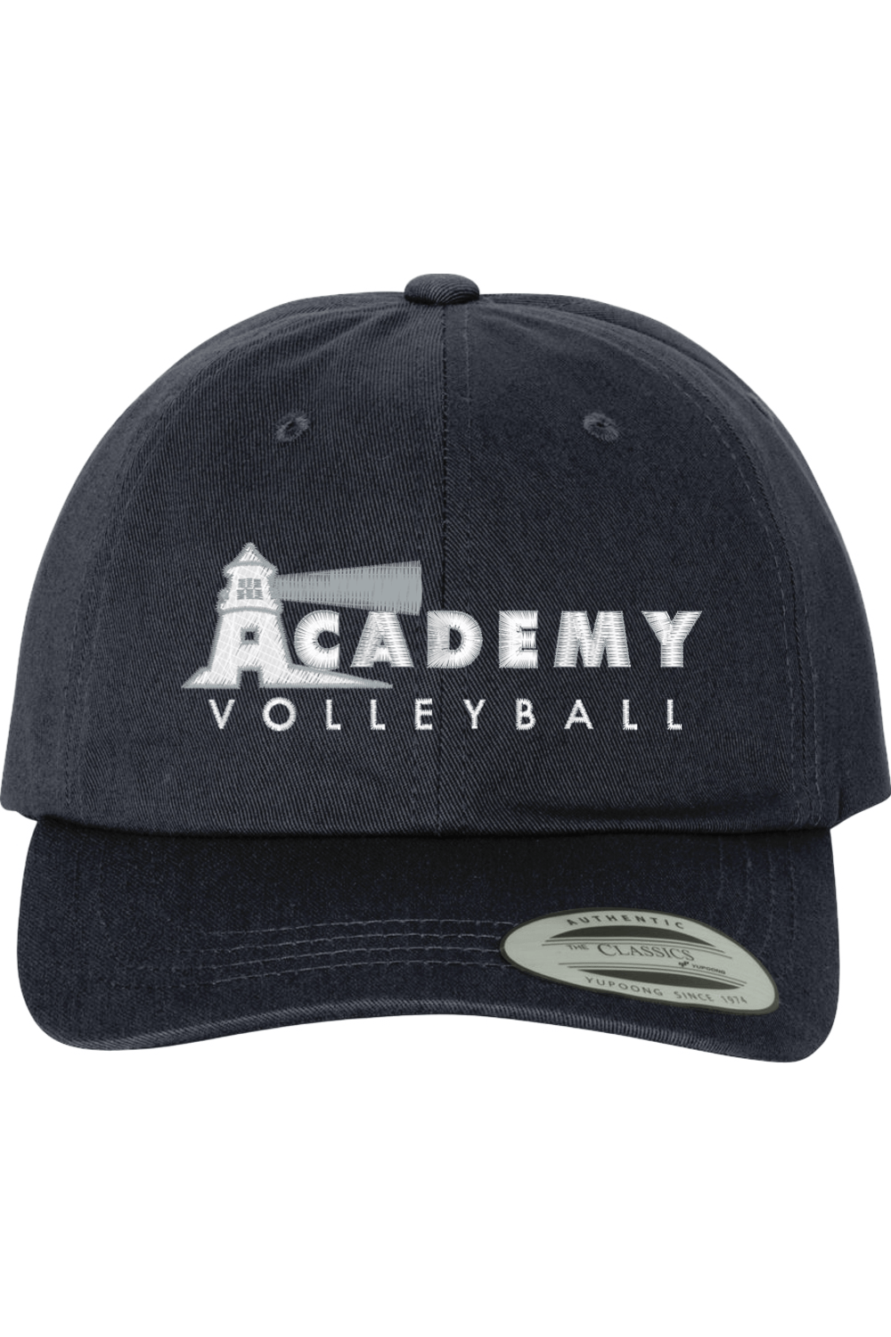 Academy Volleyball Embroidered Dad Hat Signature Lacrosse