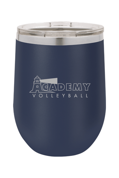 Academy Volleyball Insulated Wine Tumbler Signature Lacrosse