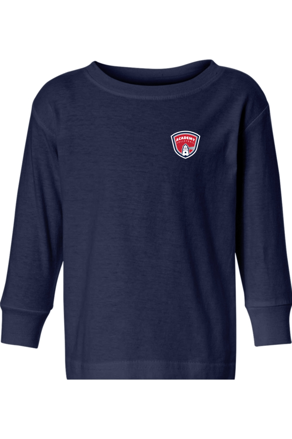 Academy Volleyball Toddler Long Sleeve T-Shirt Signature Lacrosse