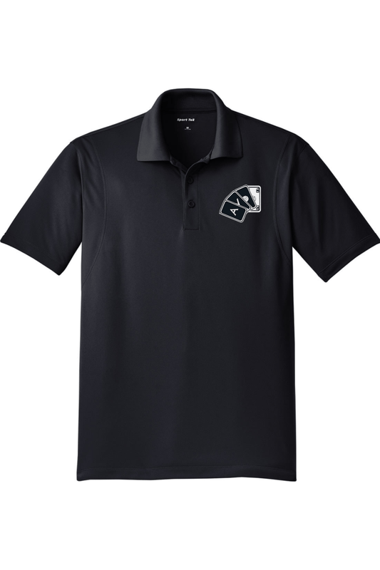 Ace Volleyball Adult Embroidered Athletic Polo Signature Lacrosse