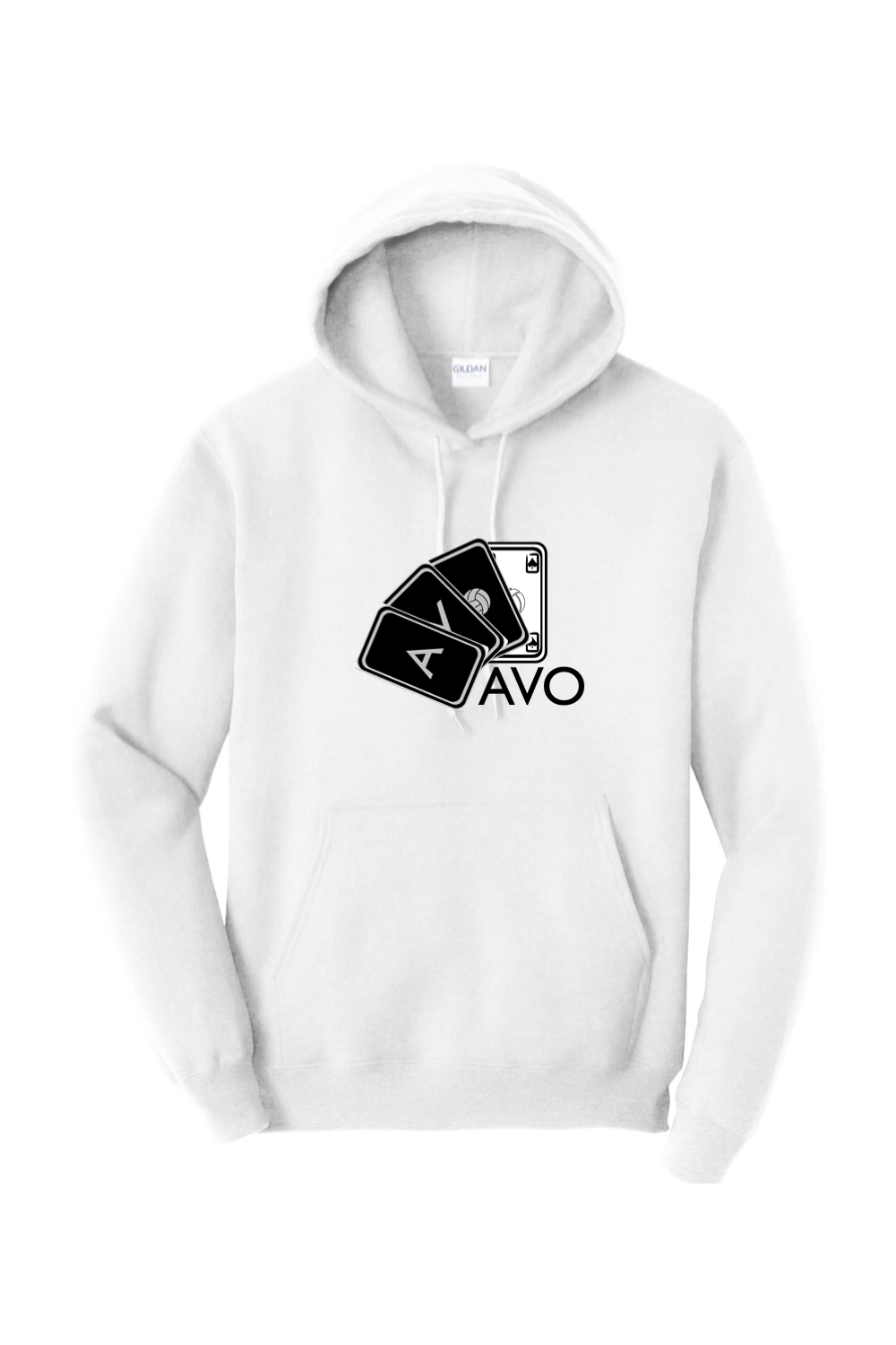 Ace Volleyball Adult Heavyweight Hoodie Signature Lacrosse