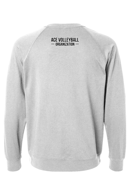 Ace Volleyball Adult Heavyweight Raglan Long Sleeve Signature Lacrosse