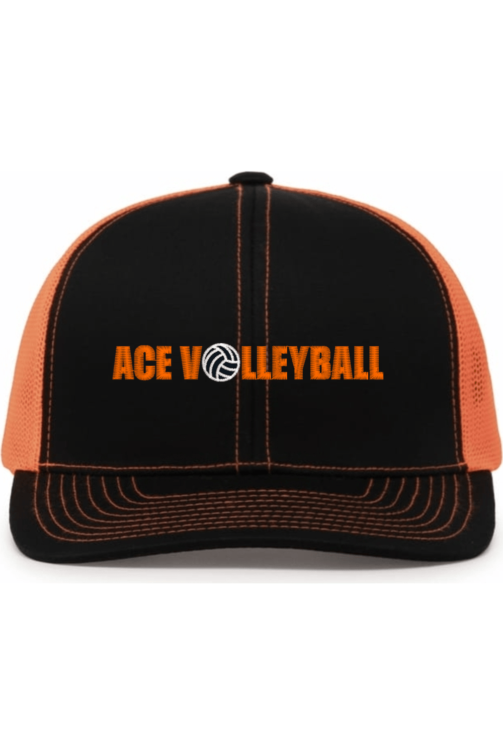 Ace Volleyball Embroidered Trucker Hat Signature Lacrosse