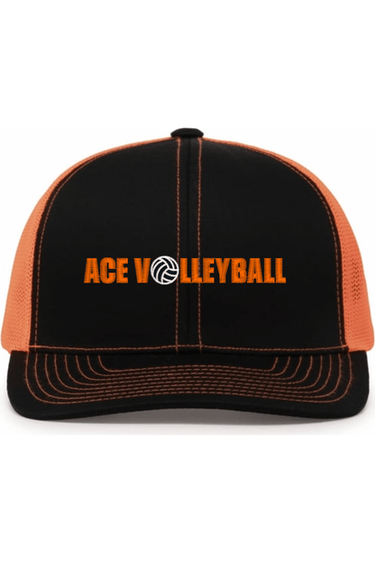 Ace Volleyball Embroidered Trucker Hat Signature Lacrosse