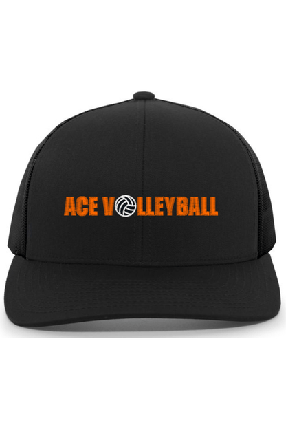 Ace Volleyball Embroidered Trucker Hat Signature Lacrosse