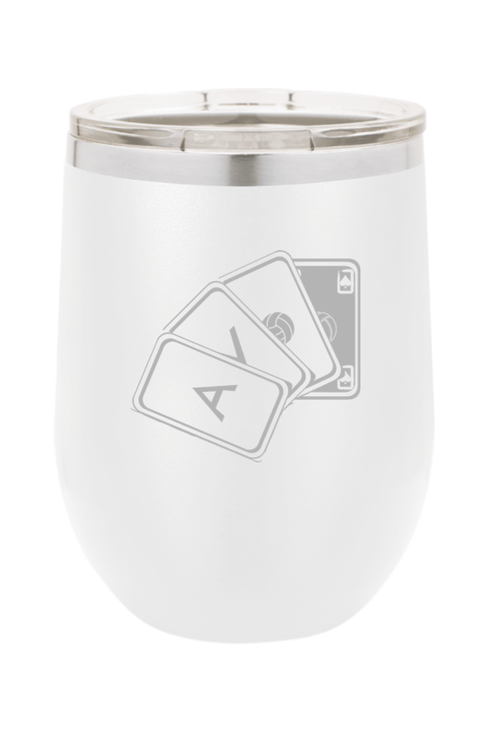 Ace Volleyball Insulated Wine Tumbler Signature Lacrosse