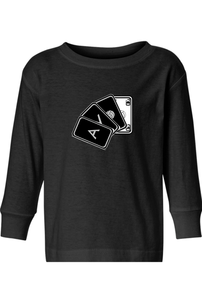 Ace Volleyball Toddler Long Sleeve T-Shirt Signature Lacrosse