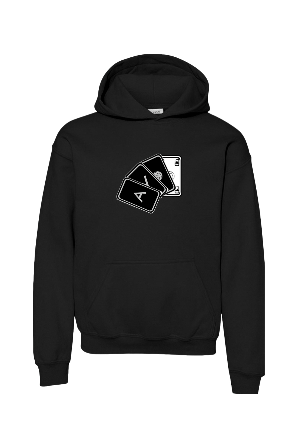 Ace Volleyball Youth Hoodie Signature Lacrosse