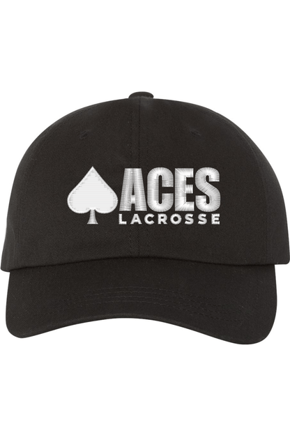 Aces EGL Embroidered Dad Hat Signature Lacrosse