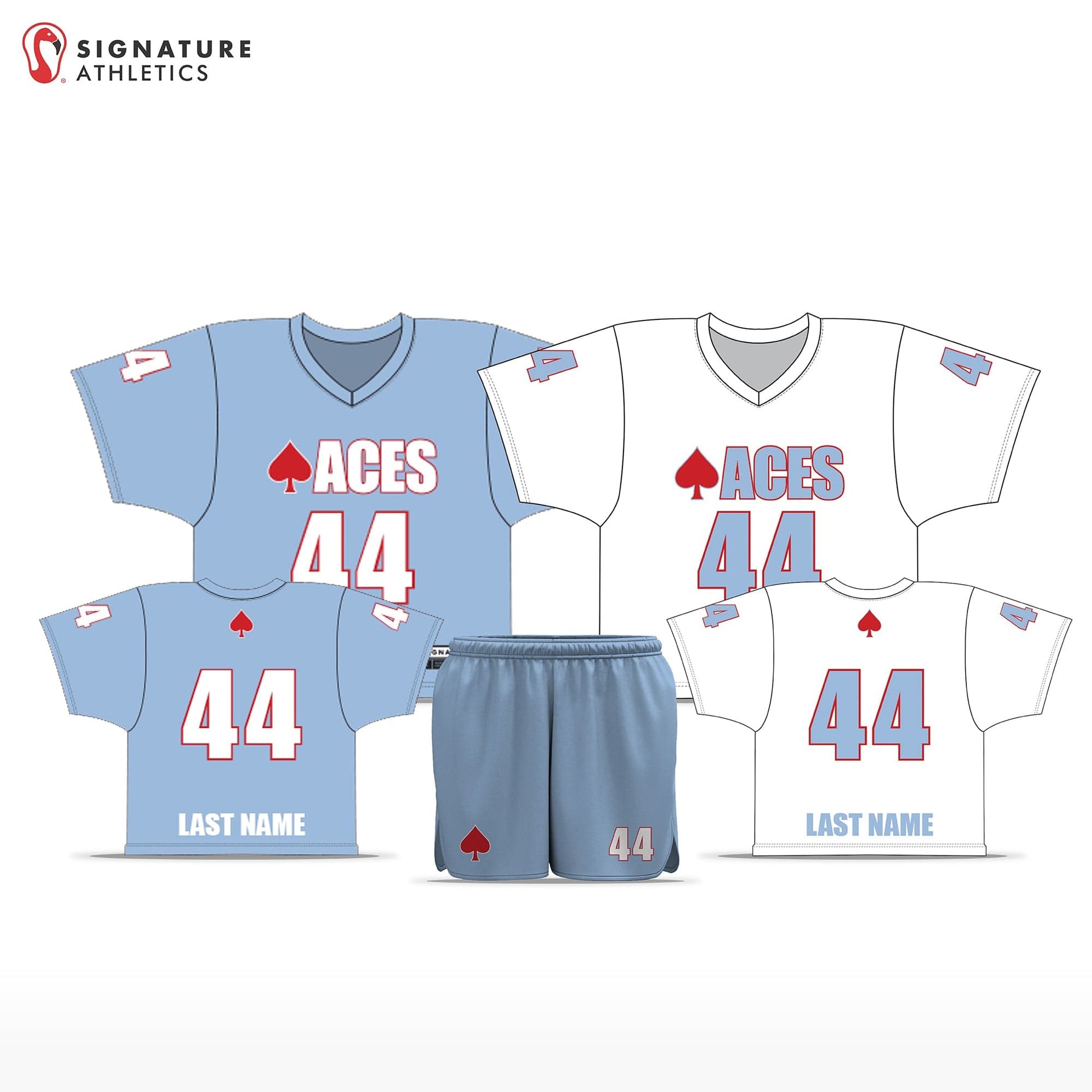 Aces Girls Lacrosse Goalie 3 Piece Player Package: 2033 Signature Lacrosse