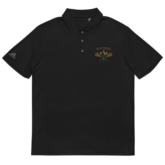 Adirondack Mountainmen Lacrosse Adult Adidas Performance Polo Signature Lacrosse