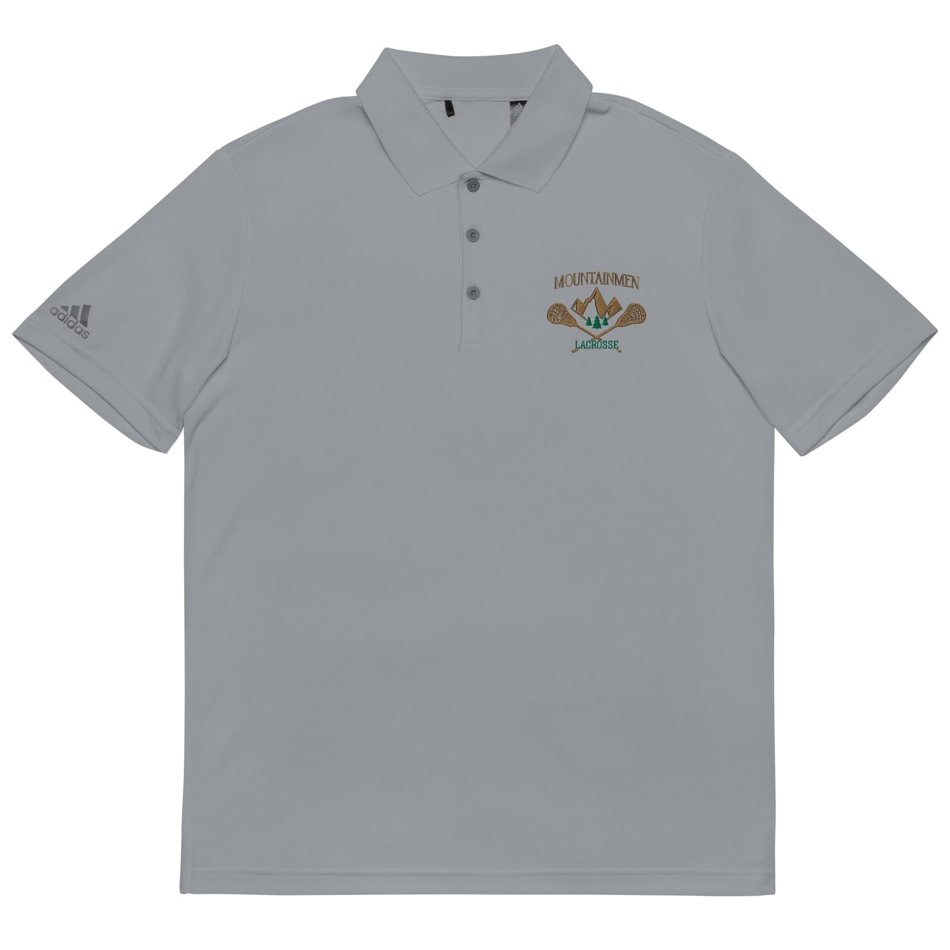 Adirondack Mountainmen Lacrosse Adult Adidas Performance Polo Signature Lacrosse