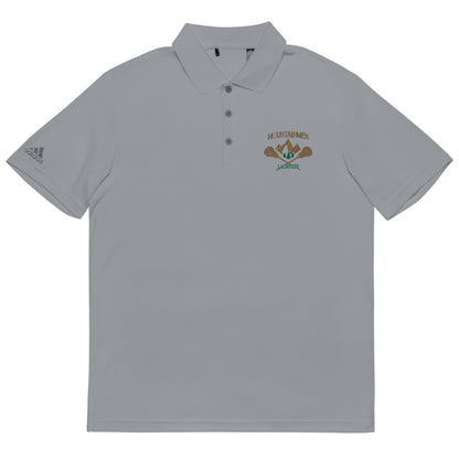 Adirondack Mountainmen Lacrosse Adult Adidas Performance Polo Signature Lacrosse