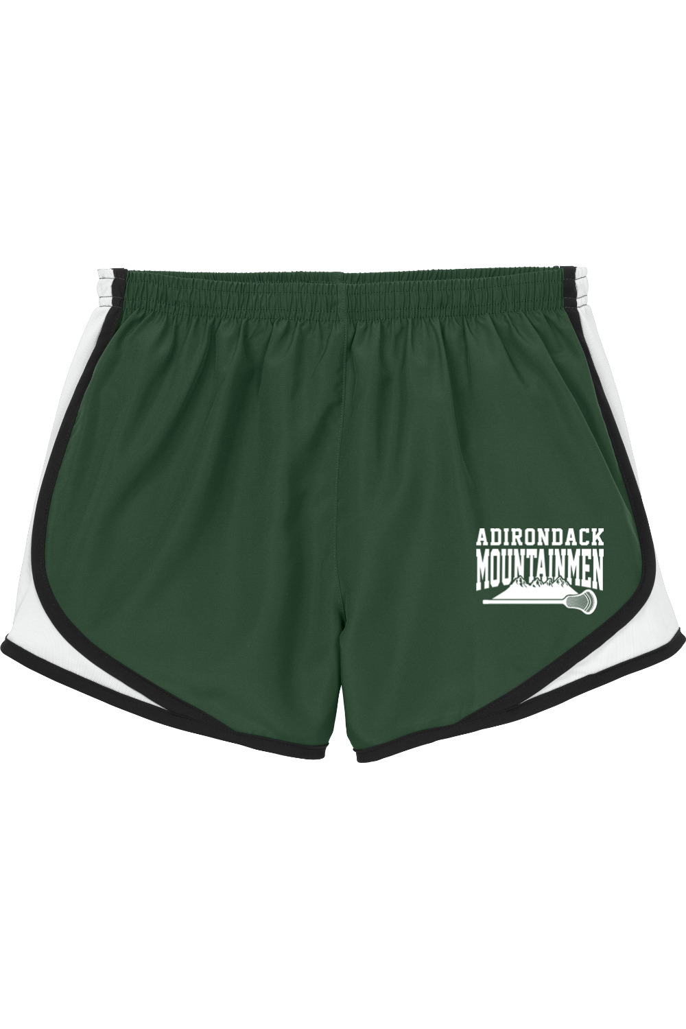 Adirondack Mountainmen Lacrosse Adult Athletic Women's Shorts Signature Lacrosse