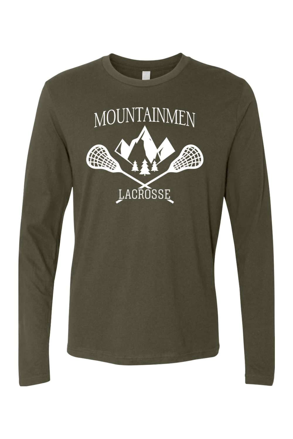 Adirondack Mountainmen Lacrosse Adult Long Sleeve T-Shirt Signature Lacrosse