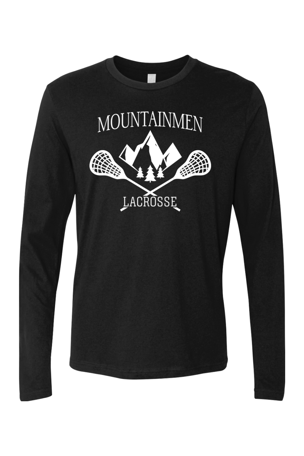 Adirondack Mountainmen Lacrosse Adult Long Sleeve T-Shirt Signature Lacrosse