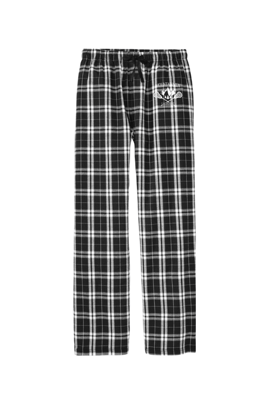 Adirondack Mountainmen Lacrosse Adult Men's Flannel Plaid Pants Signature Lacrosse
