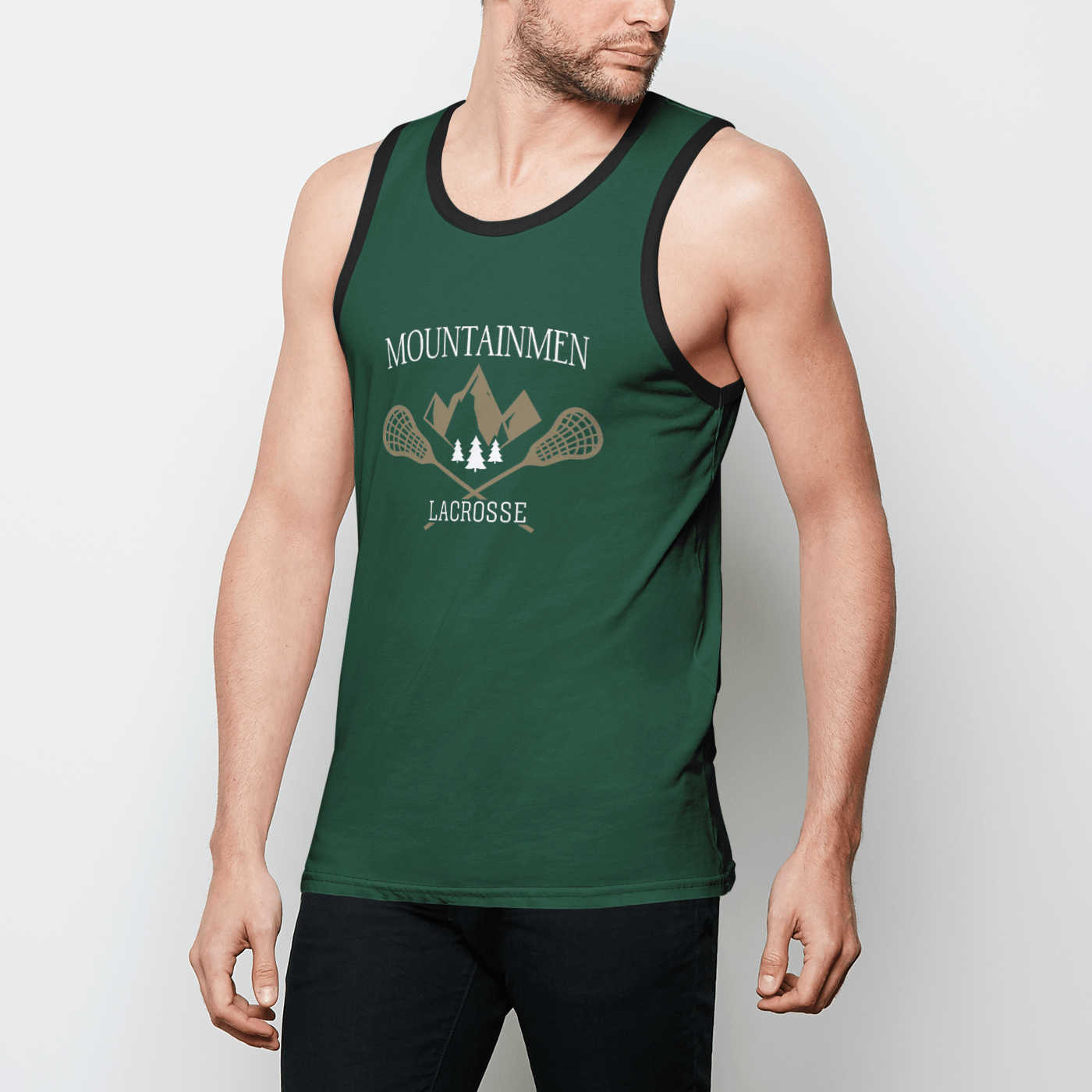 Adirondack Mountainmen Lacrosse Adult Men's Tank Top Signature Lacrosse