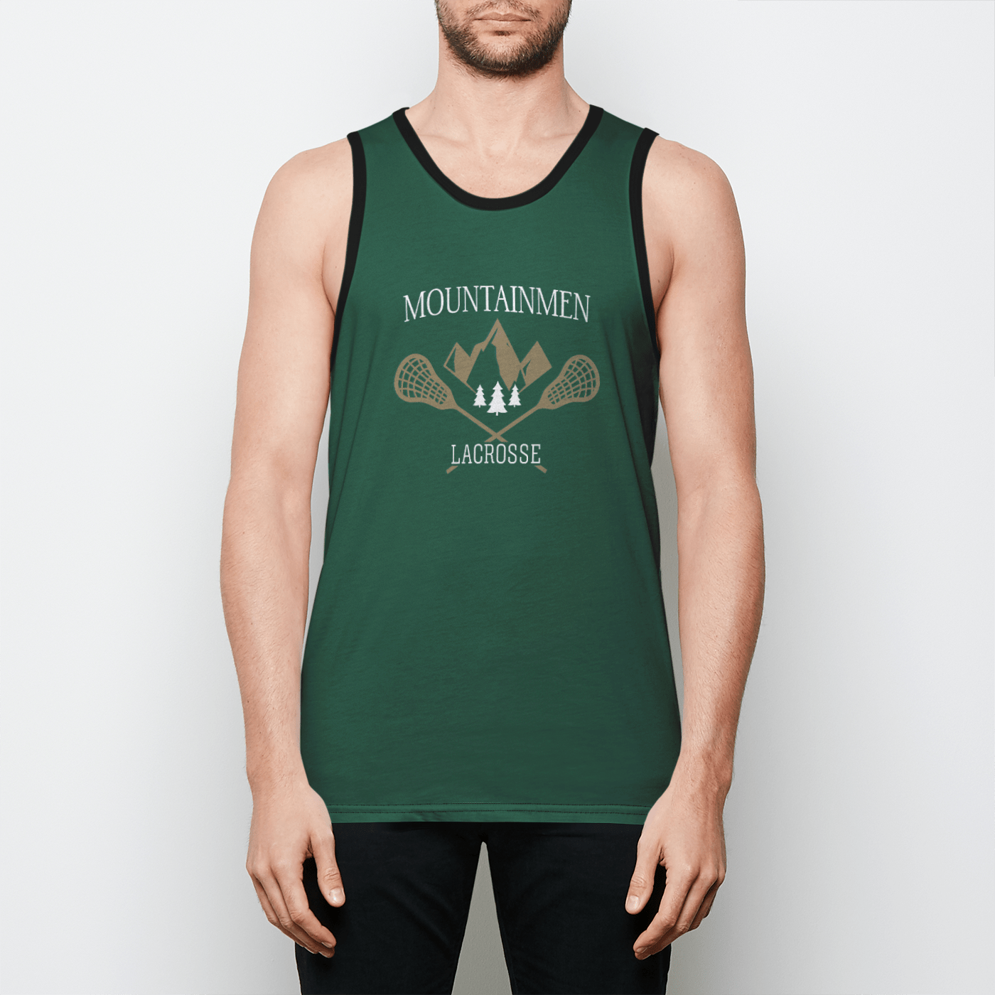 Adirondack Mountainmen Lacrosse Adult Men's Tank Top Signature Lacrosse