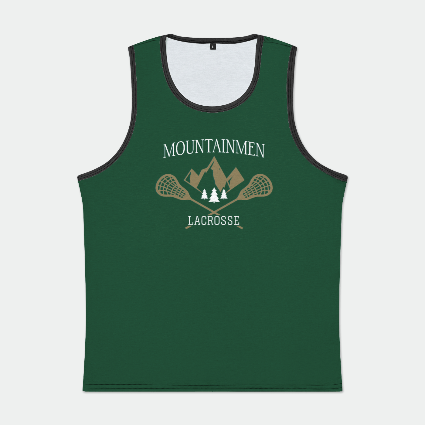 Adirondack Mountainmen Lacrosse Adult Men's Tank Top Signature Lacrosse