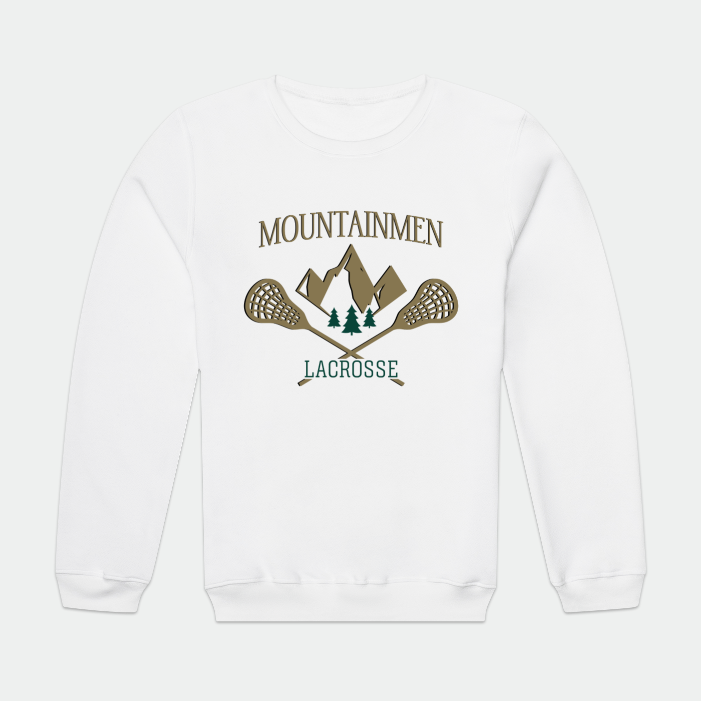 Adirondack Mountainmen Lacrosse Adult Sport Sweatshirt Signature Lacrosse