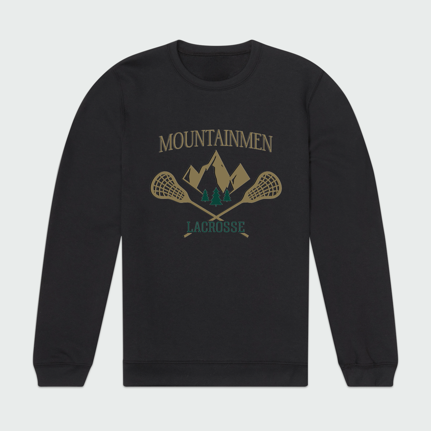 Adirondack Mountainmen Lacrosse Adult Sport Sweatshirt Signature Lacrosse