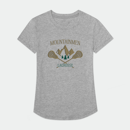 Adirondack Mountainmen Lacrosse Adult Women's Sport T-Shirt Signature Lacrosse