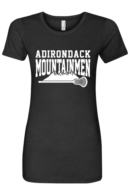 Adirondack Mountainmen Lacrosse Adult Women's T-Shirt Signature Lacrosse
