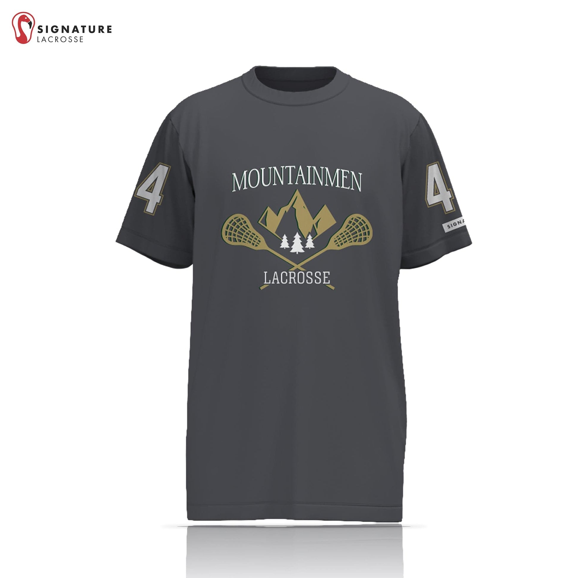 Adirondack Mountainmen Lacrosse Player Short Sleeve Shooting Shirt: 2031 Signature Lacrosse