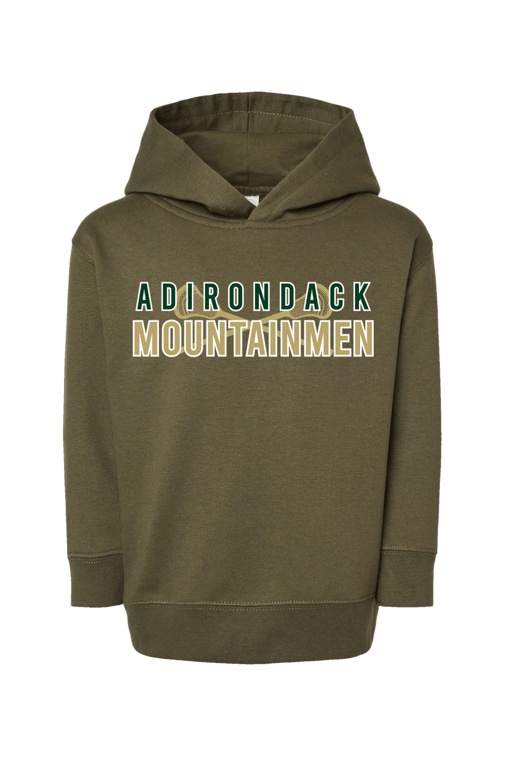 Adirondack Mountainmen Lacrosse Toddler Fleece Hoodie Signature Lacrosse