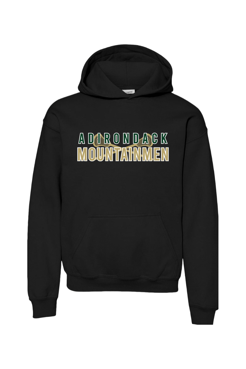 Adirondack Mountainmen Lacrosse Youth Hoodie Signature Lacrosse