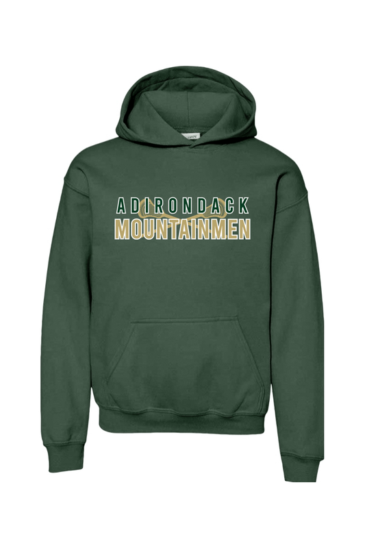 Adirondack Mountainmen Lacrosse Youth Hoodie Signature Lacrosse