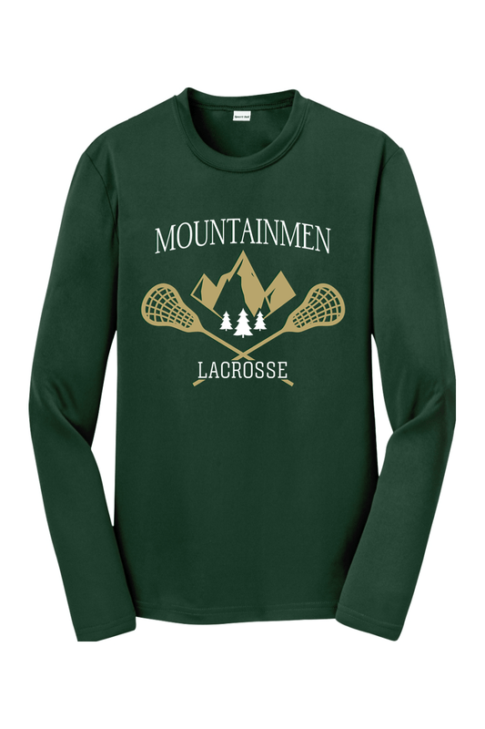 Adirondack Mountainmen Lacrosse Youth Long Sleeve T-Shirt Signature Lacrosse
