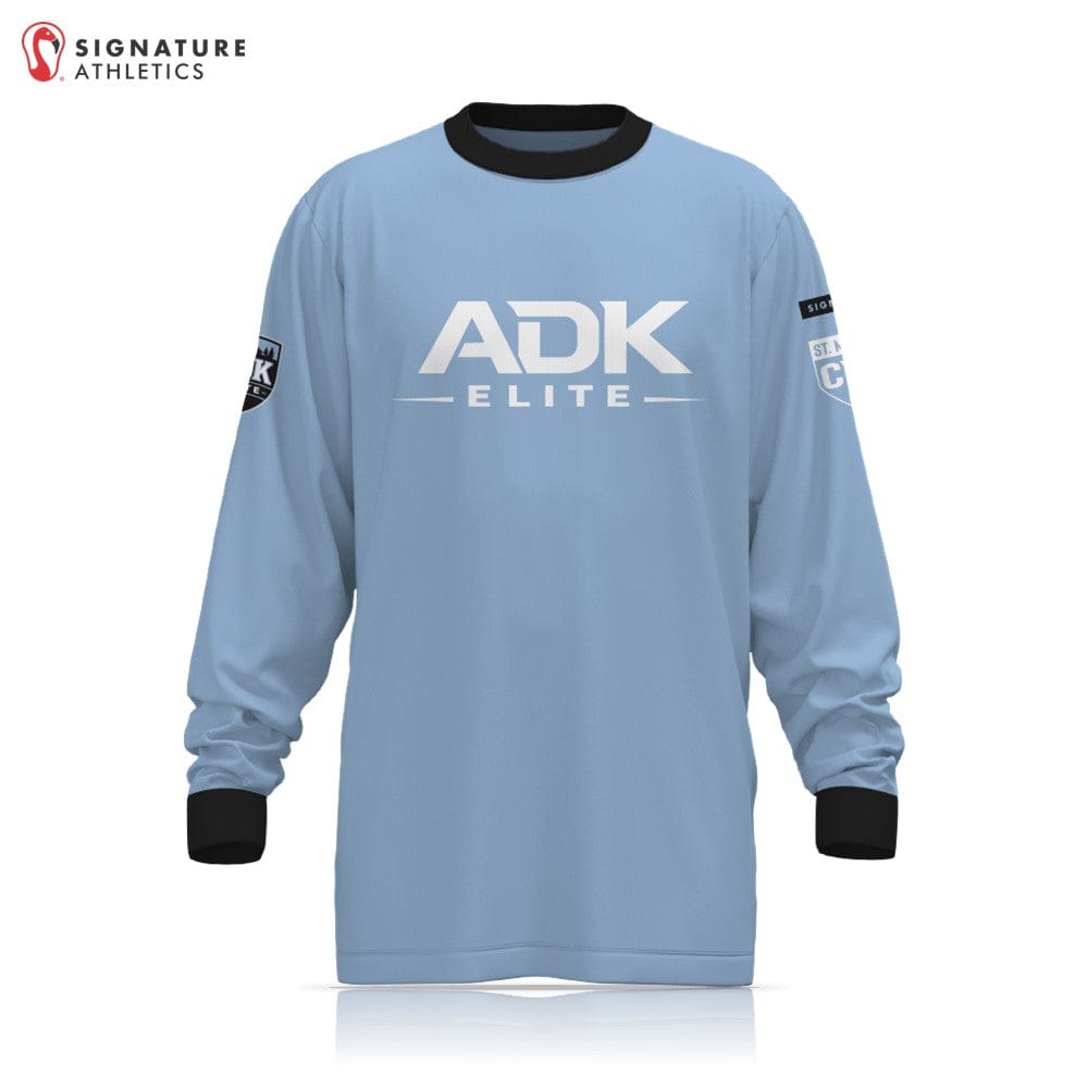 ADK Elite Basketball  Men's Long Sleeve Tech Tee: ADK Elite Signature Lacrosse