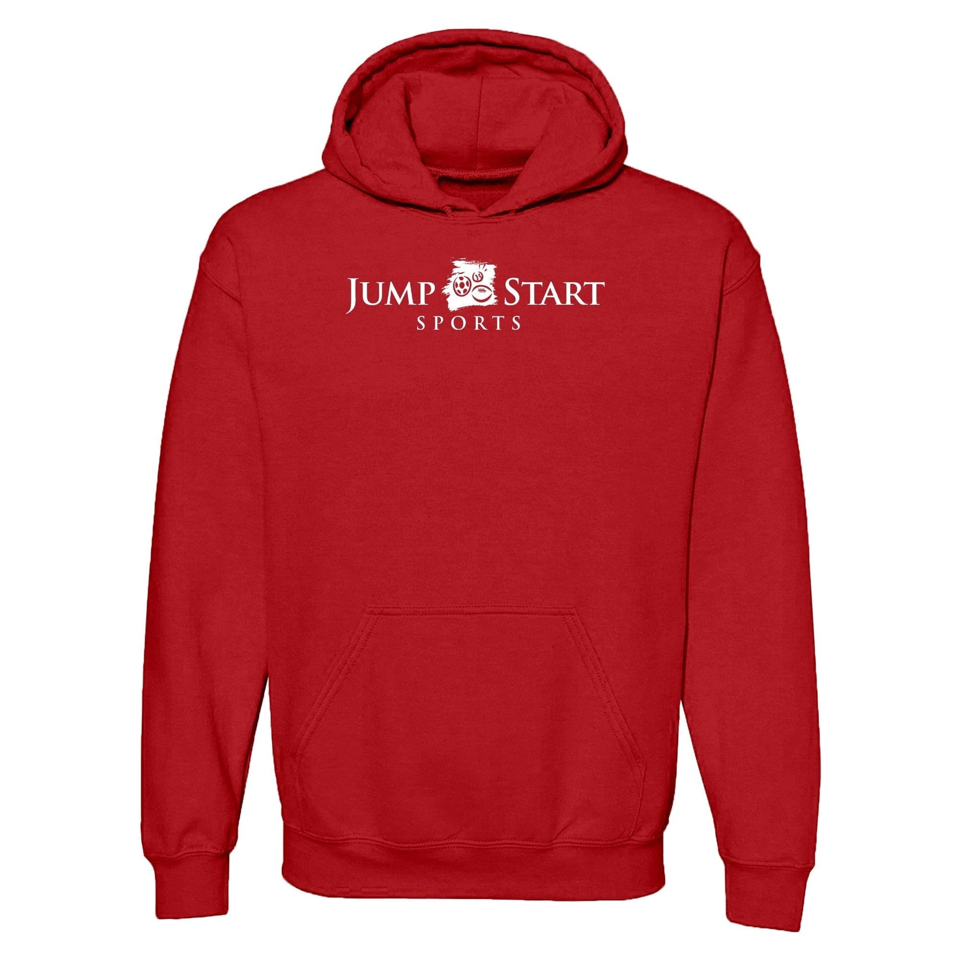 Adult Jump Start Hoodie - Red Signature Lacrosse