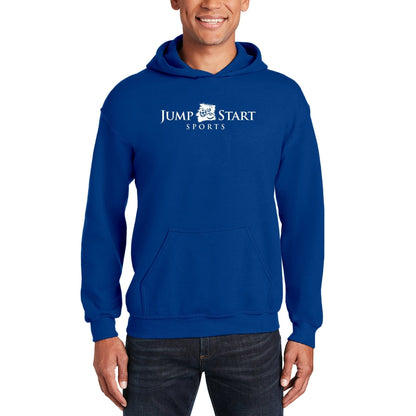 Adult Jump Start Hoodie - Royal Blue Signature Lacrosse