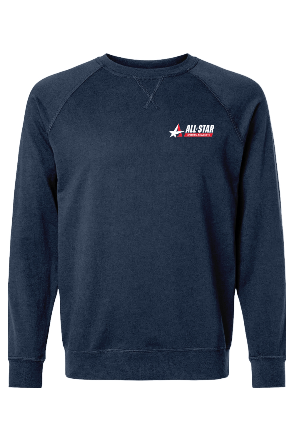 All-Star Sports Academy Adult Heavyweight Raglan Long Sleeve Signature Lacrosse