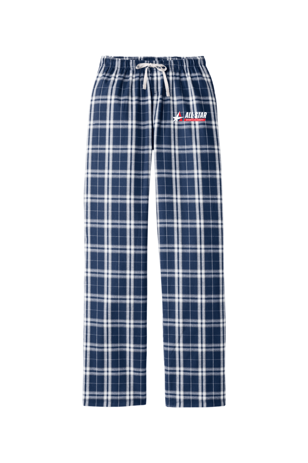 All-Star Sports Academy Adult Women's Flannel Plaid Pants Signature Lacrosse