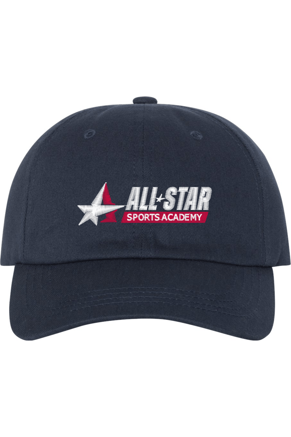 All-Star Sports Academy Embroidered Dad Hat Signature Lacrosse