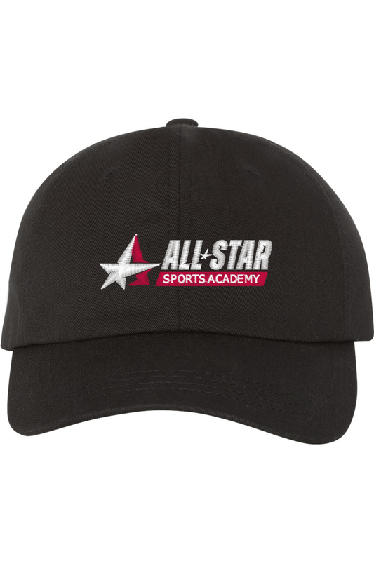 All-Star Sports Academy Embroidered Dad Hat Signature Lacrosse