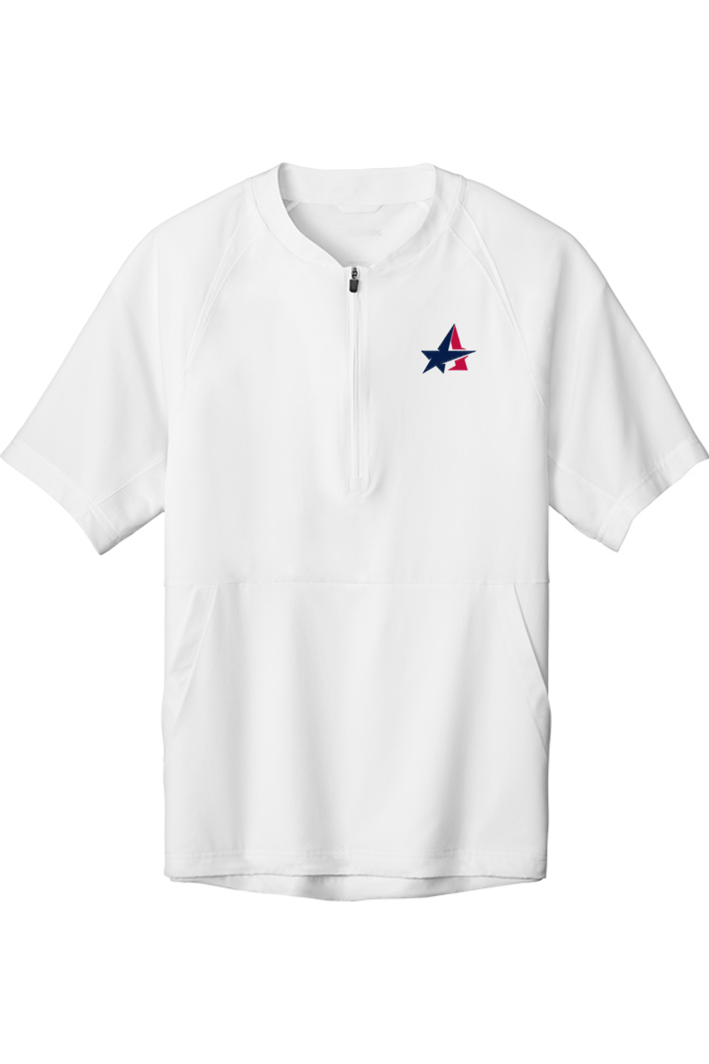 All-Star Sports Academy Repeat 1/2-Zip Short Sleeve Jacket Signature Lacrosse