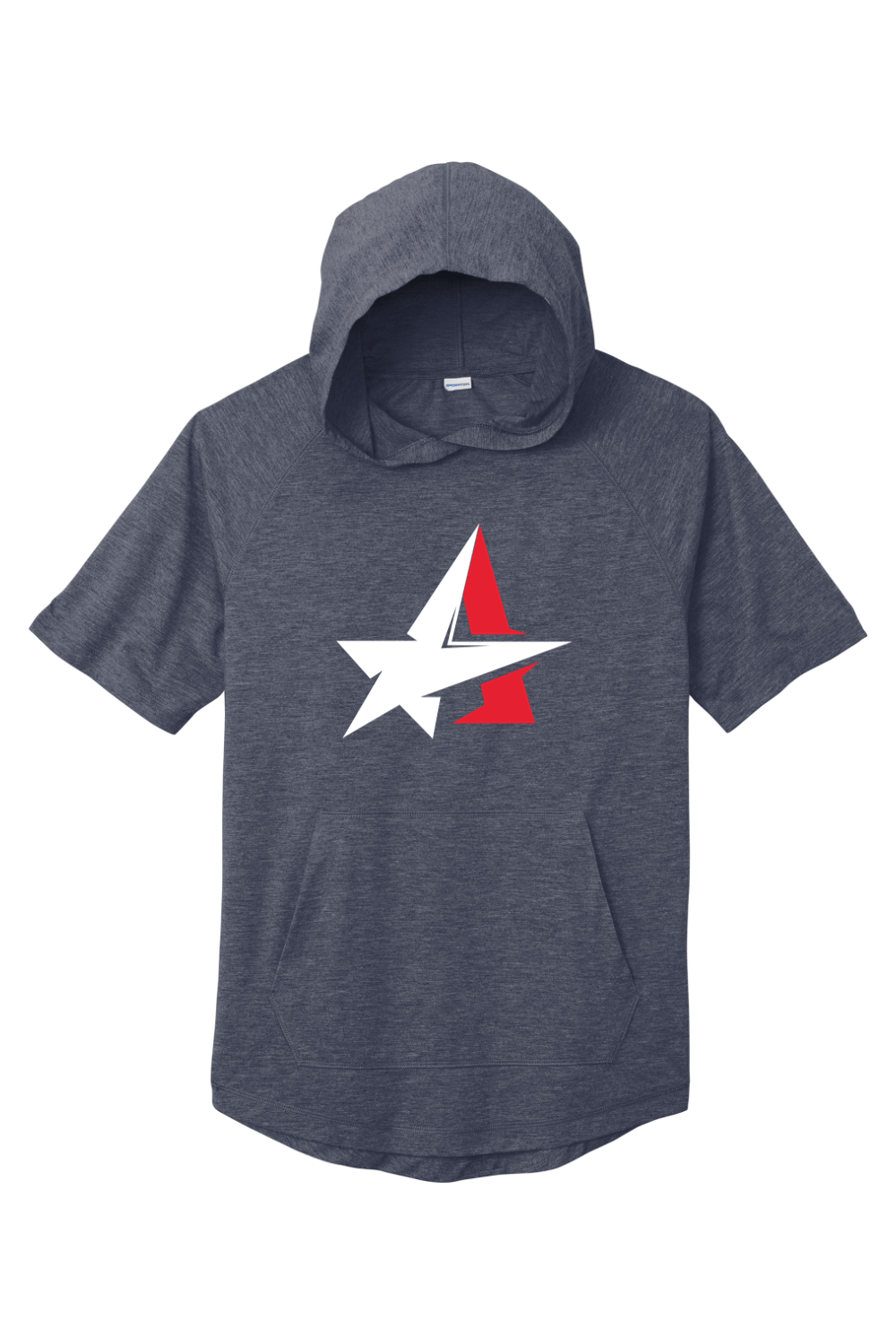 All-Star Sports Academy Sport-Tek PosiCharge Tri-Blend Wicking Short Sleeve Hoodie Signature Lacrosse